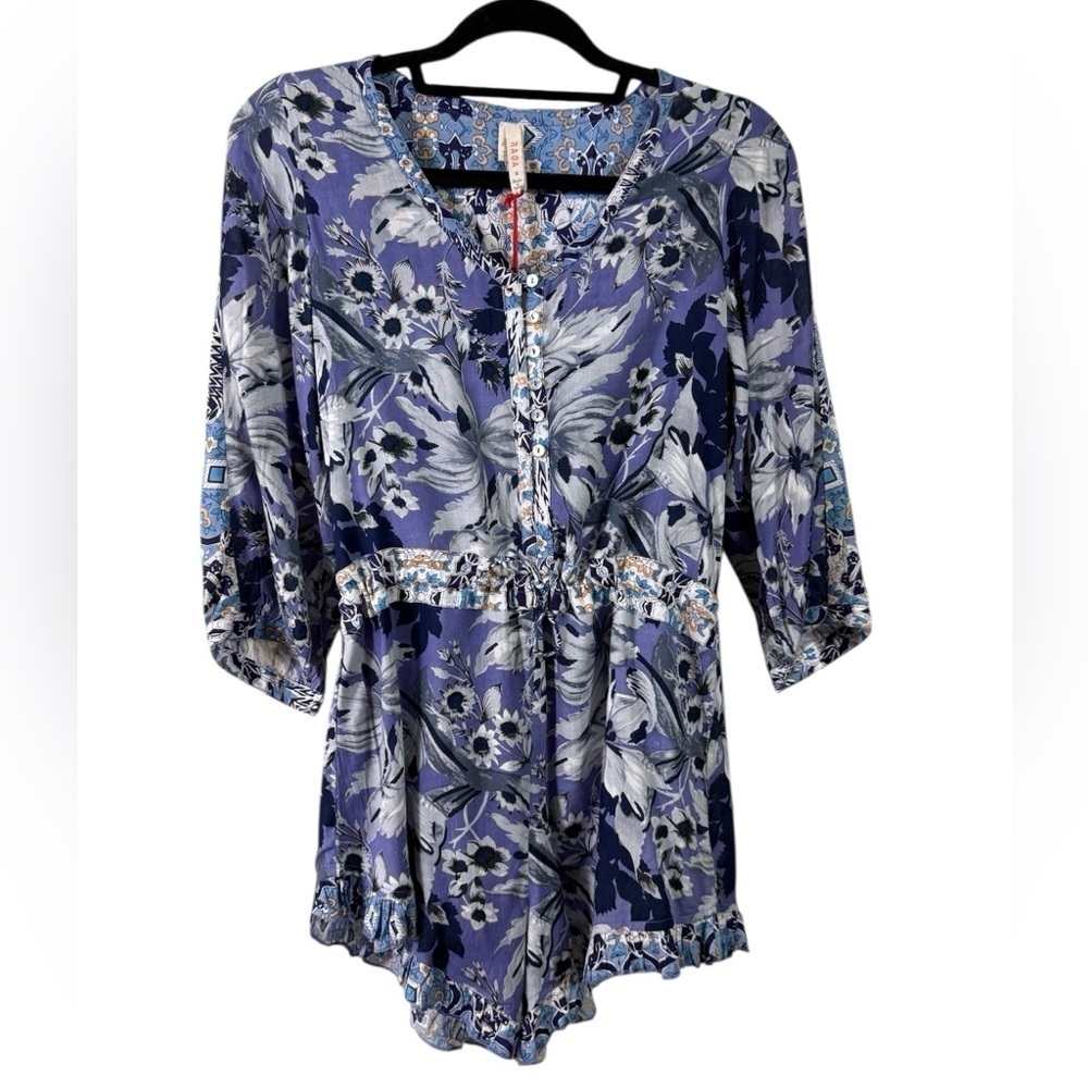 *NWT* Anthropologie Raga Sweet Escape Floral Romper